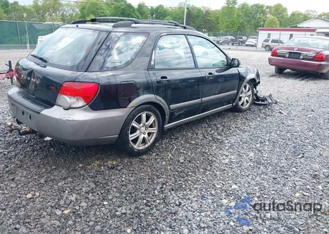 2005 Subaru Impreza Outback Sport Base W/Special Edition from USA, damaged, VIN JF1GG68535H800464